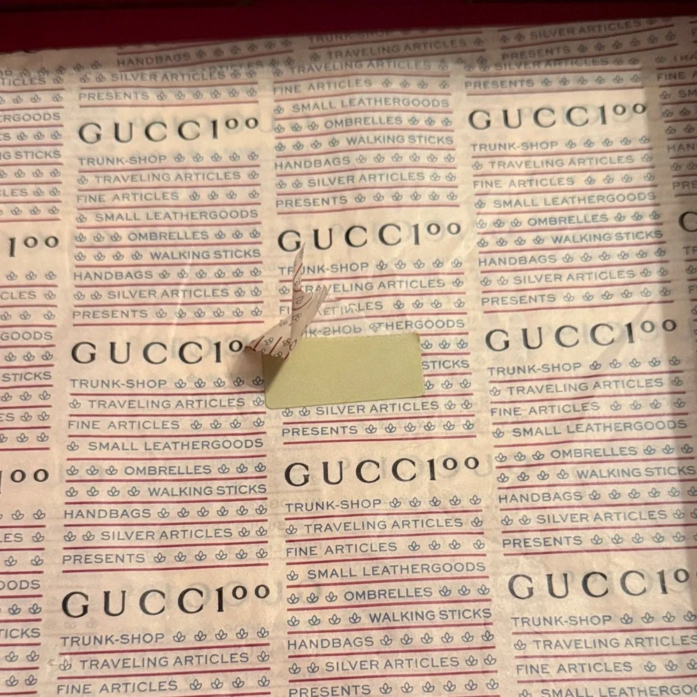 Gucci authentic Olive Green Decorative Box